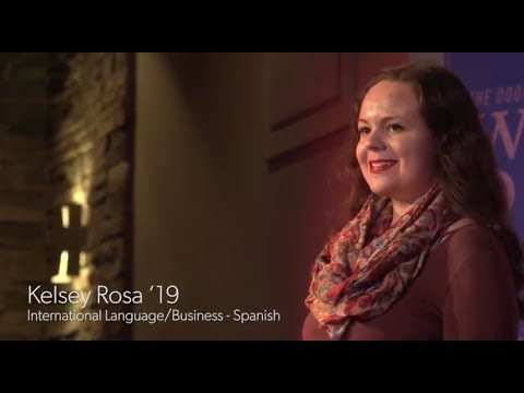 Kelsey Rosa '19 (International Language/Business - Spanish)