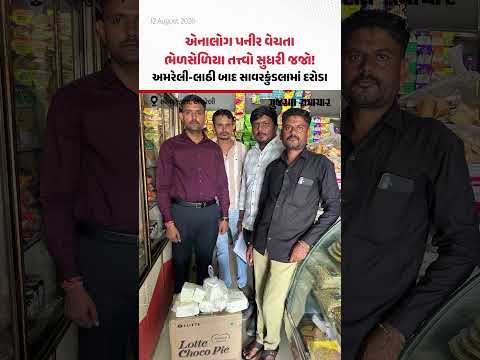 એનાલોગ પનીર વેચતા ભેળસેળિયા તત્ત્વો સુધરી જજો! અમરેલી-લાઠી બાદ Savarkundlaમાં દરોડા એનાલોગ પનીર વેચતા ભેળસેળિયા તત્ત્વો સુધરી જજો! અમરેલી-લાઠી બાદ Savarkundlaમાં દરોડા