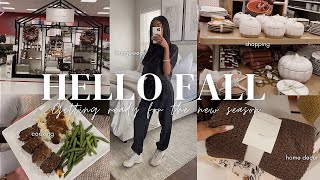 VLOG | FALL HOME DECOR & LOUNGEWEAR | NEW TARGET + HOMEGOODS | MODERN & COZY APARTMENT | 2023