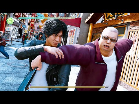 Lost Judgment (PC) - Fighting Gameplay & EX Actions Showcase [4K/60FPS]