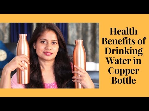 Benefits of drinking water from copper bottle