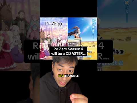 Re:Zero Season 4 is Getting CUT DOWN?! #rezero #anime #lightnovel #isekai #lotm