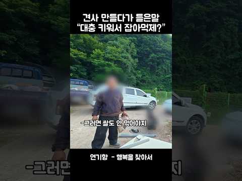 “개는 대충 키워서 잡아먹는다?” 시골 어르신에게 한마디 했습니다(짱아 Ep.5)