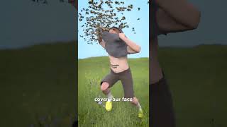 How To Survive A Swarm Of Bees 😱