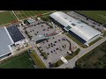 Carrington - AON training centre - Manchester United training facility complex - drone overview