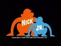 Nick Jr Monkeys Logo 1996