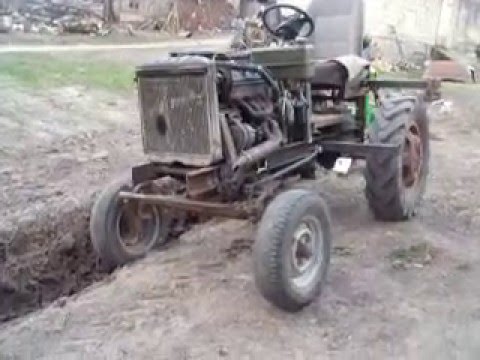 Самодельный трактор