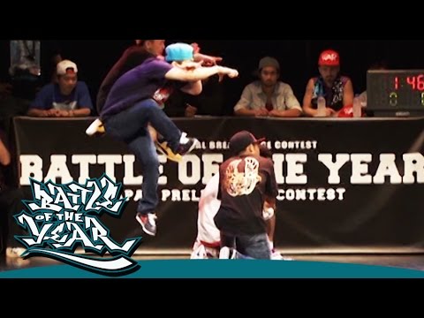 BOTY JAPAN 2012 - SEMIFINAL BATTLE 1 - NINE STATES B-BOYZ VS. THE FLOORIORZ [BOTY TV]