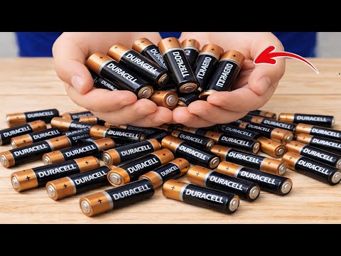 A Brilliant Idea From a Welder! Turning Used 1.5V Batteries Into a Million-Dollar Tool