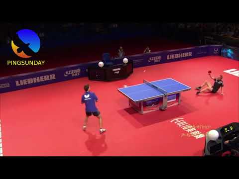 the funniest match in table tennis