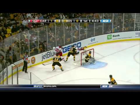 boston bruins vs carolina hurricanes  fights-1-18-11