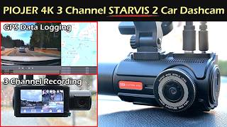 PIOJER 4K 3 Channel STARVIS 2 Dashcam Review