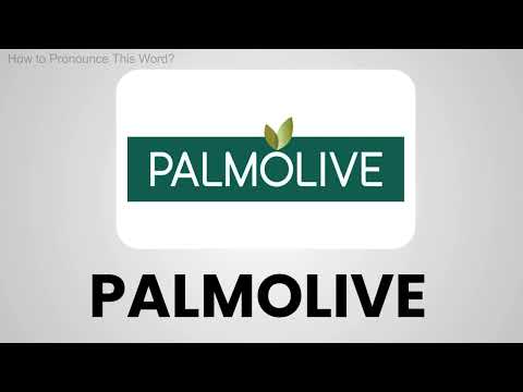 PALMOLIVE | HOW TO PRONOUNCE THIS WORD - CHANNEL 🔊