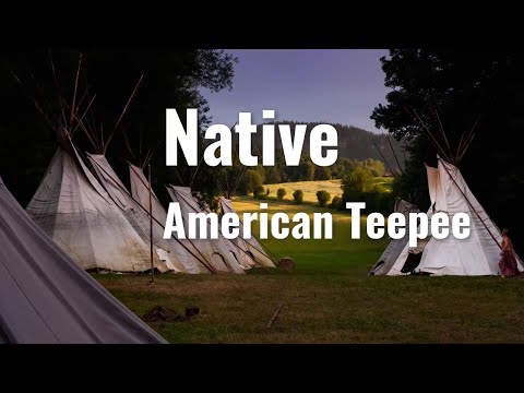 Native Americans Teepee Homes