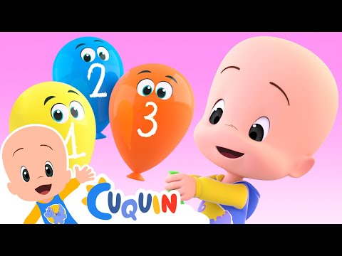 Cuquin's Balloons | Cleo & Cuquin Educational Videos for Children