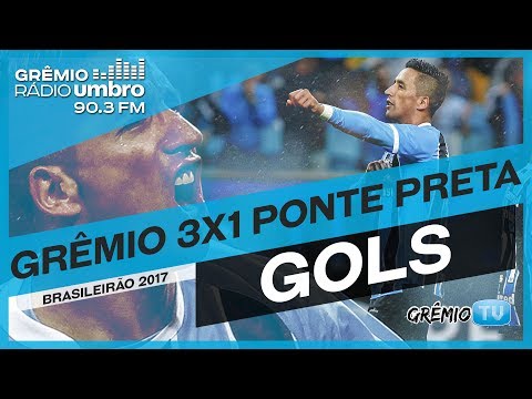 [GRÊMIO RÁDIO UMBRO] Grêmio 3x1 Ponte Preta (Brasileirão 2017) l GrêmioTV
