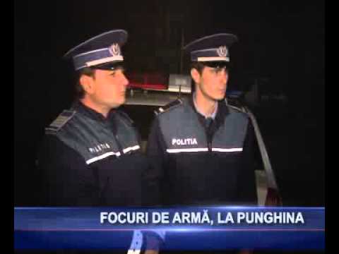 Focuri de arma, la Punghina