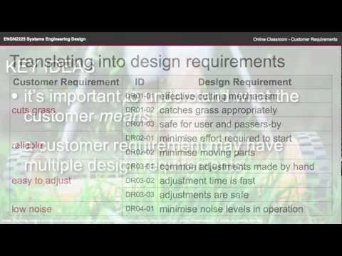 ENGN2225 OC - Customer Requirements