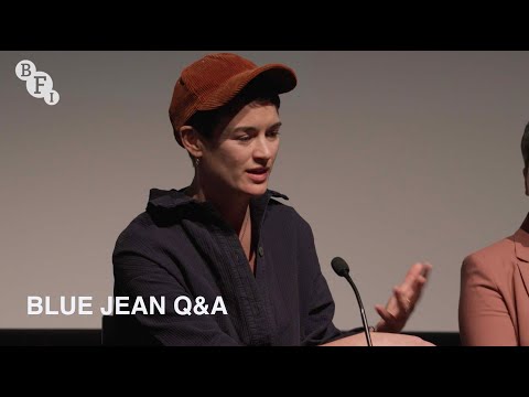 Thumbnail of the video: Blue Jean director Georgia Oakley, actors Rosy McEwen and Kerrie Hayes and producer Hélène Sifre