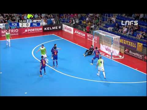Segundo partido de 1/4 de Final del Play Off por el título: FC Barcelona Lassa - Palma Futsal