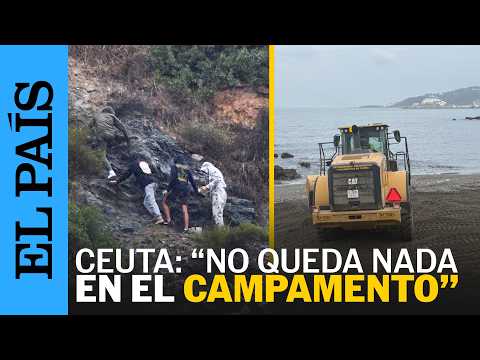 CEUTA, tras el desalojo: El Trampolín casi vacía y migrantes escondidos en las barriadas I EL PAÍS