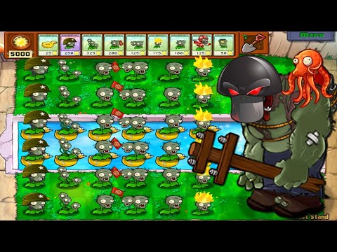 100% All PEA ZomPlants VS All ZomBotany 2 - Plants vs Zombies Mod ZomPlants vs Zombotany