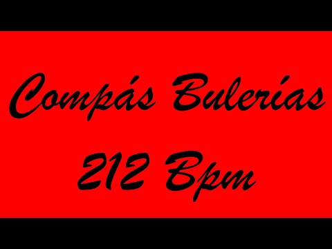 Compás Bulerías 212 Bpm - Bases Flamencas