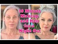 10 Minute Makeup And Hair For A Night Out