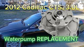 2012 Cadillac CTS4 3.0L Waterpump REPLACEMENT