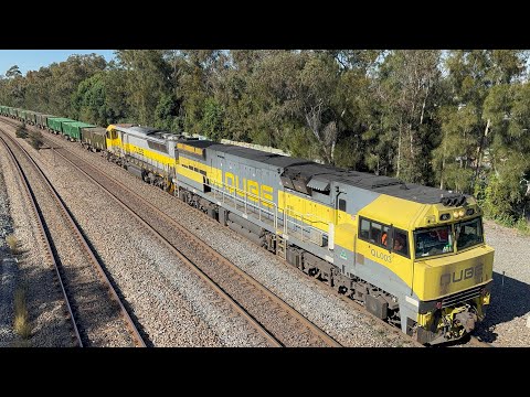 Qube’s QL003 & 1105 with 4867 at East Maitland - 2/9/25