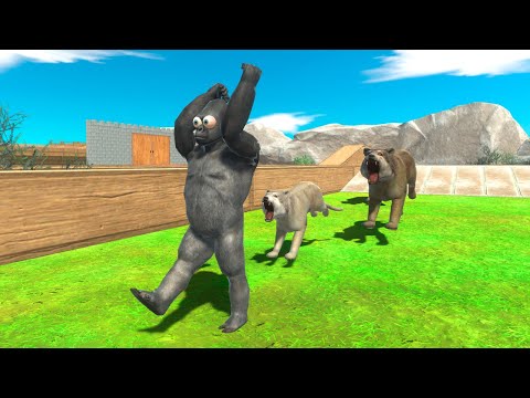 Escape from Wolf Pack - Animal Revolt Battle Simulator