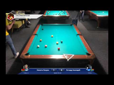 Challenge Match (Belarus) #3 - Nikita Poluyan vs Richard Halliday - 9 ball - |03.11.2020|