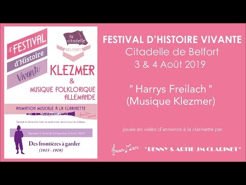 "Harrys Freilach", morceau klezmer joué à la clarinette