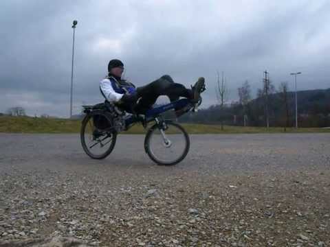 recumbent bike, liegerad flux ST, Switzerland, Aargau, March 2014