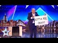 Tonight’s the night for HILARIOUS variety act Ben Langley! | Auditions | BGT 2018