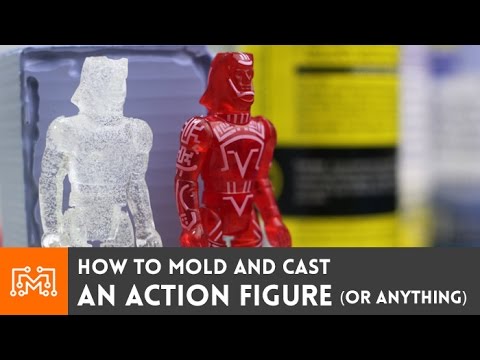 Mold and cast an action figure ( or anything ) // How-To | I Like To Make Stuff