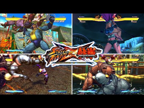 Street Fighter x Tekken: All 120 CINEMATIC GRABS and THROWS (Ashtheone)