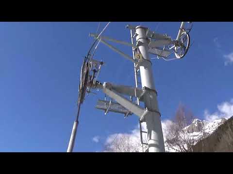 Risalita integrale skilift Montagner "Savoy" - Chamonix Mont Blanc / Téléski / Telesquì / 滑走式リフト