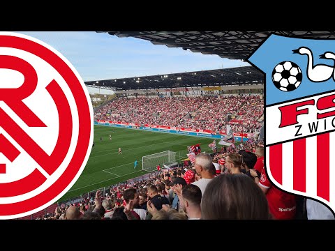 ROTE KARTE & GÖTZE TRIFFT SCHON WIEDER! | Vlog bei RWE vs. Zwickau 🔴⚪