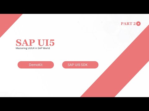SAPUI5 Demo kit | SAP UI5 SDK | KITS Learning