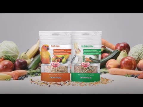 Kaytee Fruit & Veggie Mix Pet Bird Food