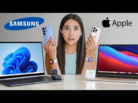 I Tried Samsung vs Apple For 24 Hours