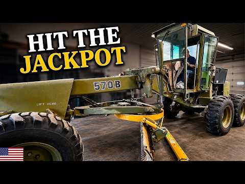 Saving a Military Surplus John Deere Grader!
