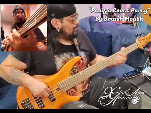 Smash Mouth - Pacific Coast Party ( My bass cover rendition )