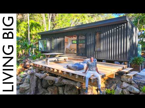 Superyacht Captain Builds Jaw-Dropping Tiny Home Paradise in the Australian Rainforest