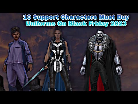 10 Support Characters Must Buy Uniforms On Black Friday 2023 - Marvel Future Fight