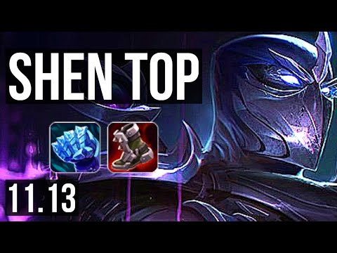 SHEN vs XIN ZHAO (TOP) | 9/0/5, 2.9M mastery, 1300+ games, Legendary | KR Master | v11.13