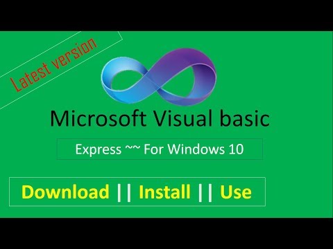 How to Install Latest Version of Visual Basic?|Windows 7/8.1/10 | Visual Studio 2010 Express