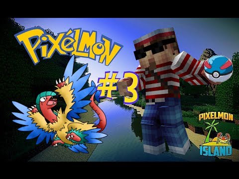 FIRST SHINY ON ISLAND! (Pixelmon Island Adventure Episode 3)