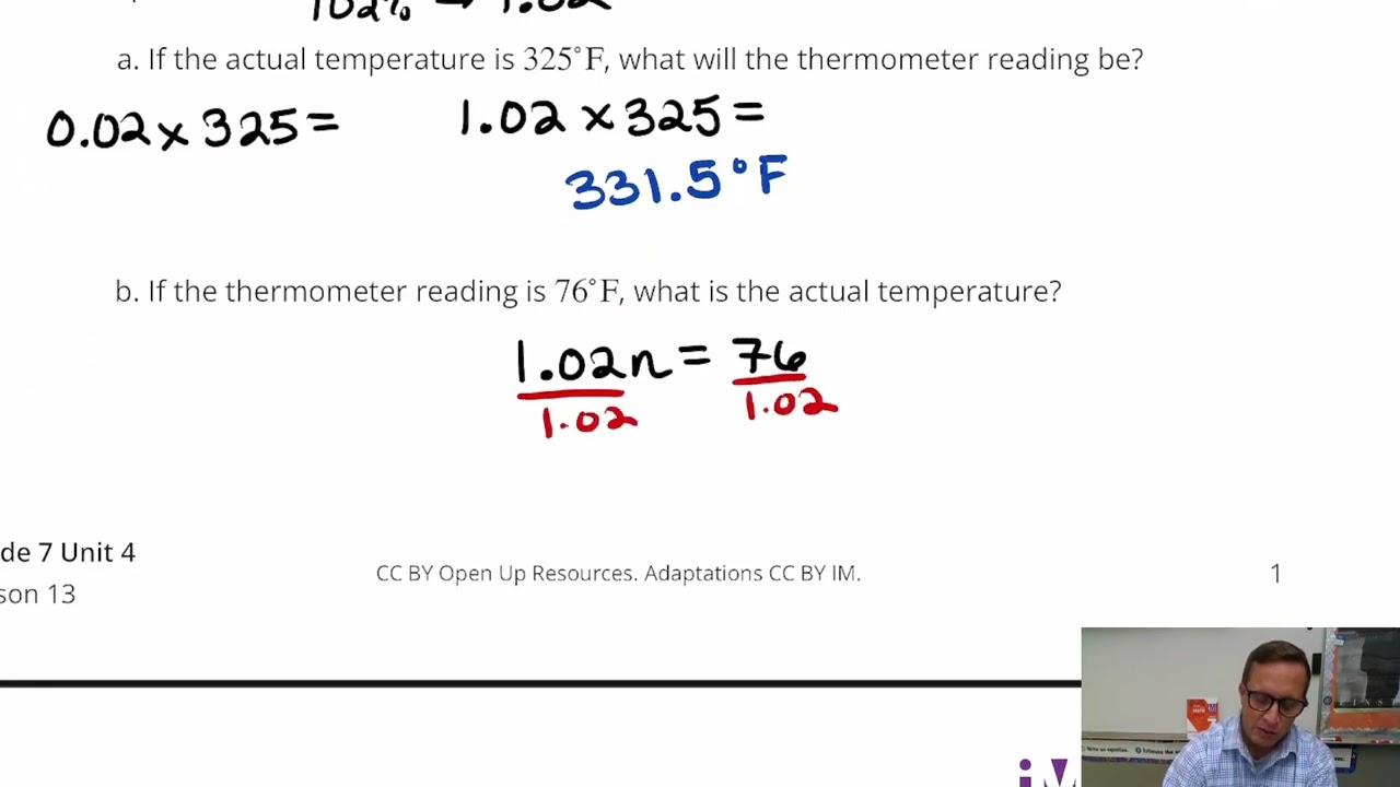 Unit 4, Lesson 13 Practice Problems (7th Grade Illustrative Math) IM 7.4.13